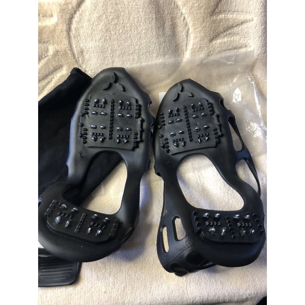 Shaddock Adult Ice Snow Hiking Traction Anti Slip Cleats Size Large w/ Carry Bag - Picture 2 of 9